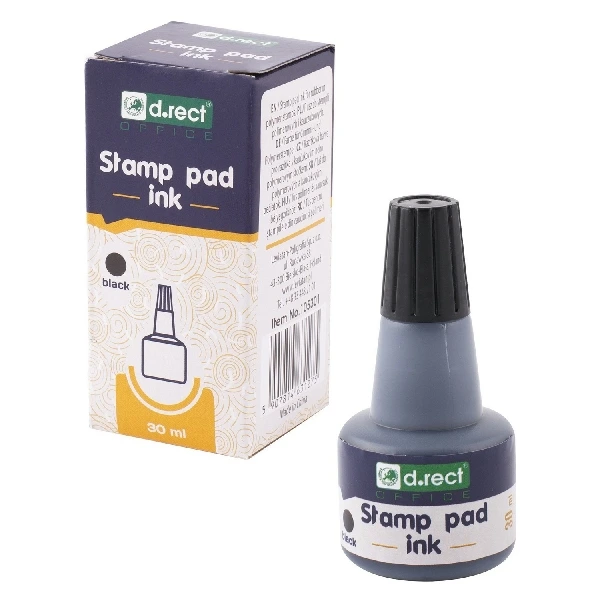 Stempeltinte D.rect Schwarz 30ml