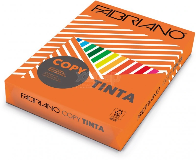 [FB011304] Xerografisches Papier COPY TINTA Intensives Orange Aragosta A4/80 g/500 Stück