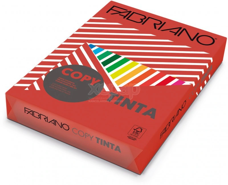 Xerografisches Papier COPY TINTA Intensivrot Rosso A4/160 g/250 Blatt