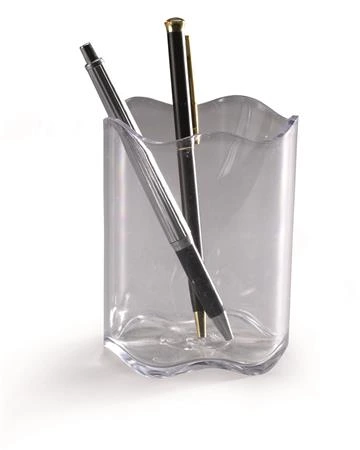 [DB1701235400-C] Schreibwarenhalter, Kunststoff, ROBUST, „Trend“, transparent (Vertragsware)