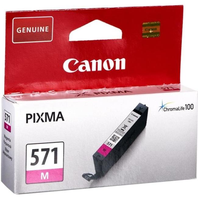 Canon CLI-571M Tintenpatrone für MG 5750/5751/6850/6851/7750/7751 Magenta (7 ml)