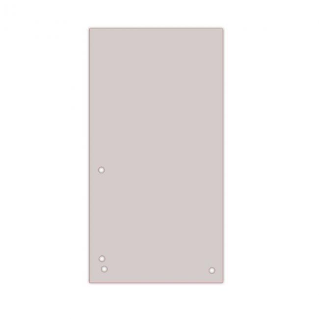 [DO862013-C] Trennwand aus Pappe DONAU schmal grau (Objektausführung)