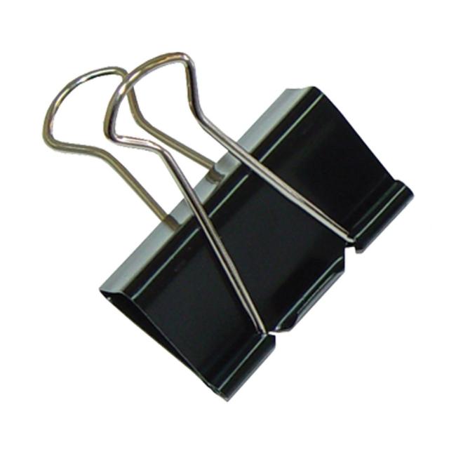 Dokumentenklammern Dox 32mm schwarz (Vertragsware)