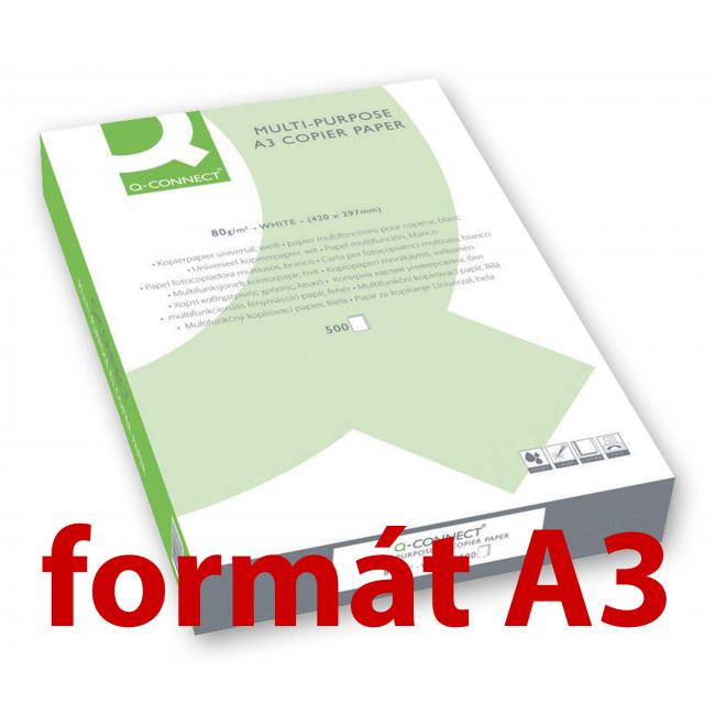 Kopierpapier Q-Connect A3, 80 g (Vertragspapier)