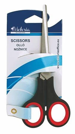 Büroschere, 16 cm, VICTORIA OFFICE, schwarz (Vertragsware)