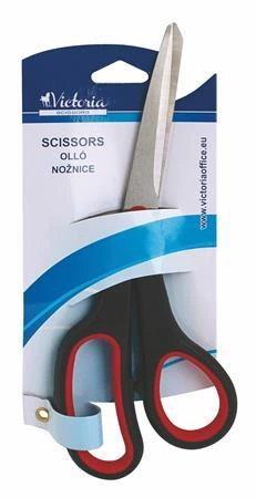 Büroschere, 21 cm, VICTORIA OFFICE, schwarz (Vertragsware)