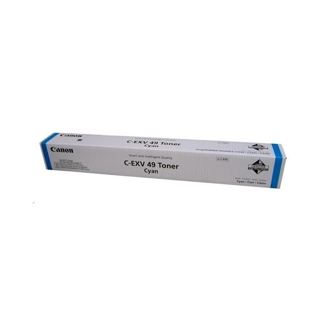Toner Canon C-EXV 49C Cyan (19.000 Seiten) für iRAC3320/AC3325i/AC3330i