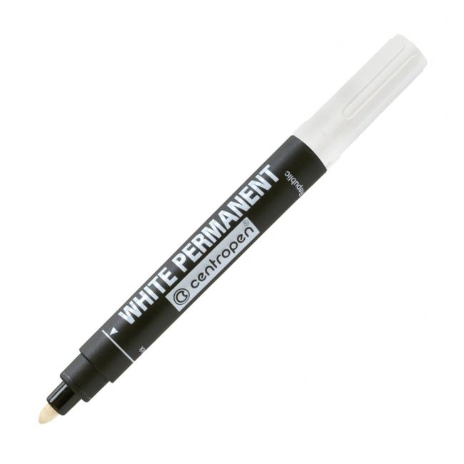 Centropen 8586 Permanentmarker weiß (Vertragsware)