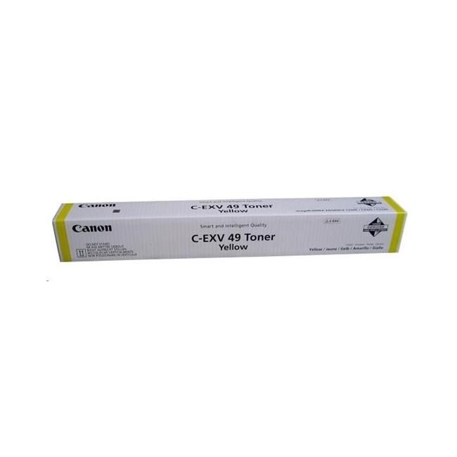 Toner Canon C-EXV 49Y gelb (19.000 Seiten) für iRAC3320/AC3325i/AC3330i
