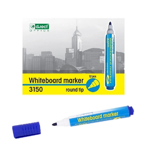 Whiteboard-Marker D.Rect 3150 blau (Vertragsware)