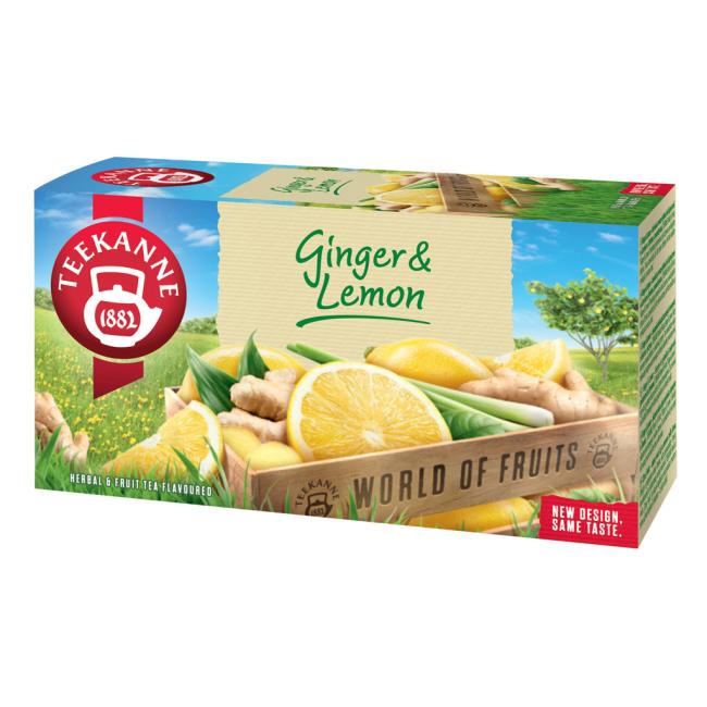 [PT604626-C] TEEKANNE Fruity Ginger & Lemon HB Tee 20 x 1,75 g (Vertragsware)