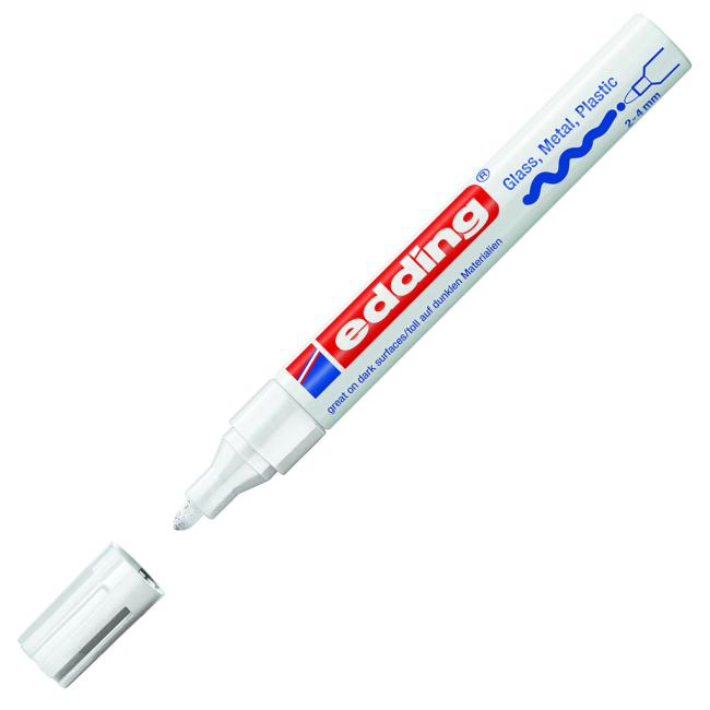 Edding 750 Lackmarker weiß (Vertragsware)