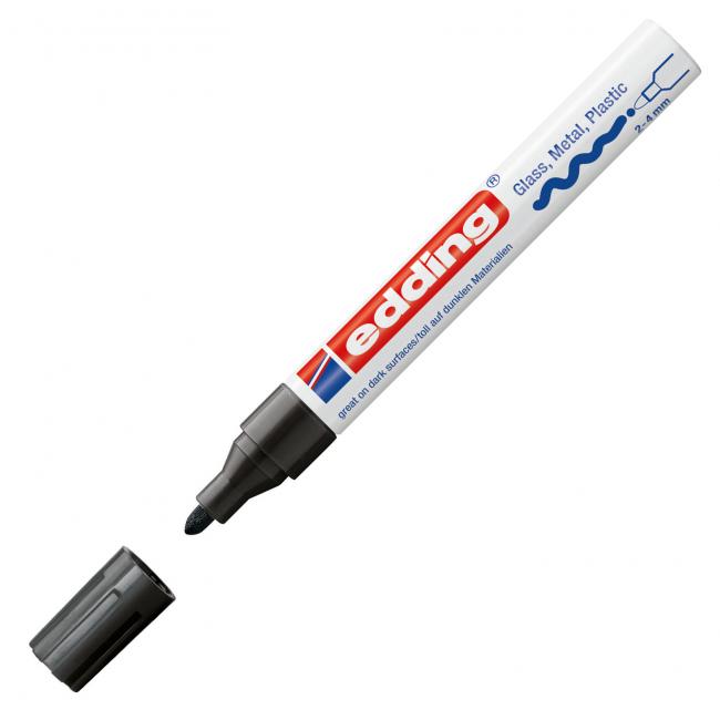 Edding 750 Lackmarker schwarz (Vertragsware)