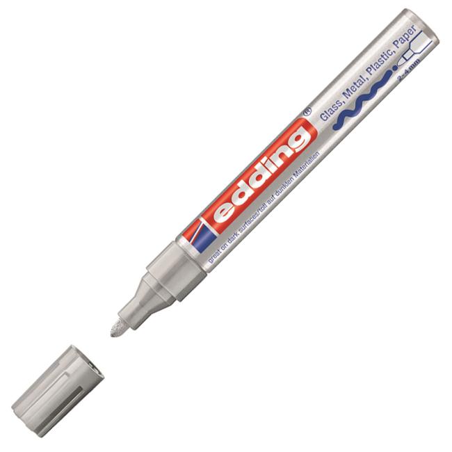 Edding 750 Lackmarker Silber (Auftragsware)