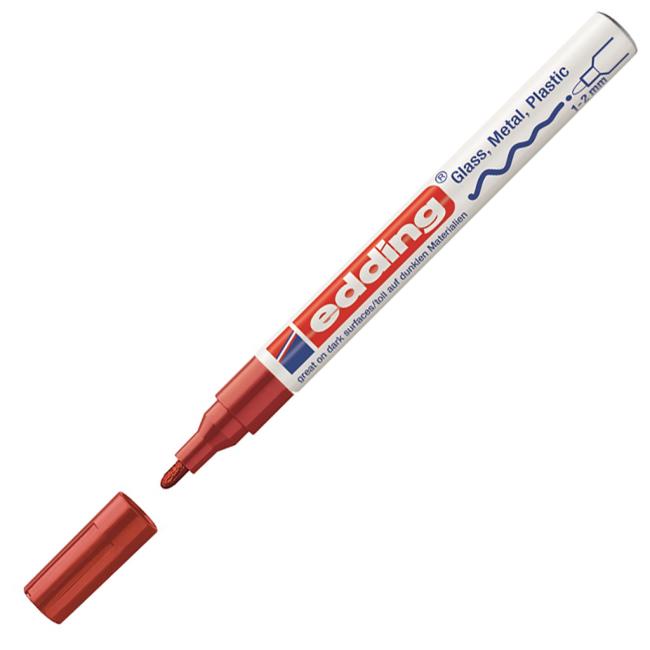 Edding 751 Lackmarker rot (Vertragsware)