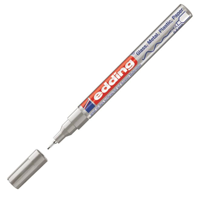 Edding 780 Lackmarker Silber (Vertragsware)