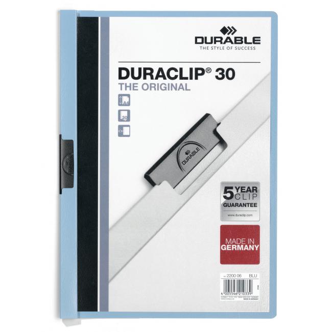Clip-Etui DURACLIP Original 30 hellblau (Vertragsware)
