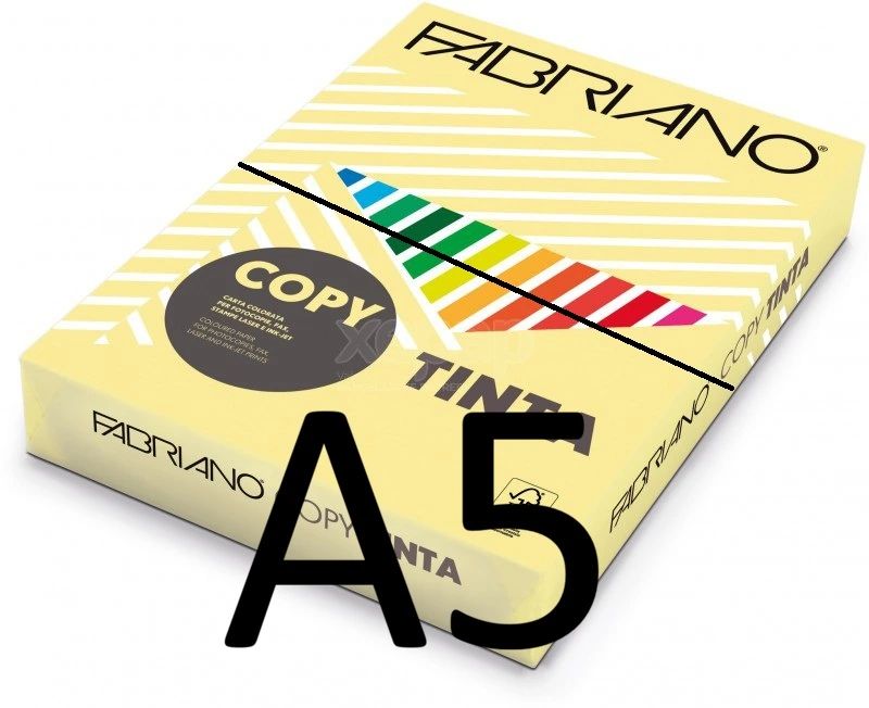 Papier xerografický COPY TINTA pastelový žltý Banana A5/80g/500ks (Contracted)
