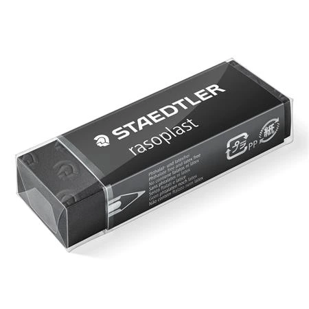 [TS526B209-C] Radiergummi, STAEDTLER "Rasoplast B20", schwarz (Contracted)