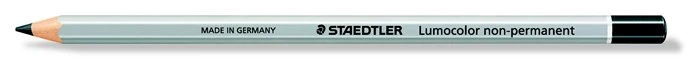 [TS1089-C] Buntstift, sechseckig, für alle Oberflächen, nicht permanent, (omnichrom) STAEDTLER 108 schwarz (Kontrolliert)