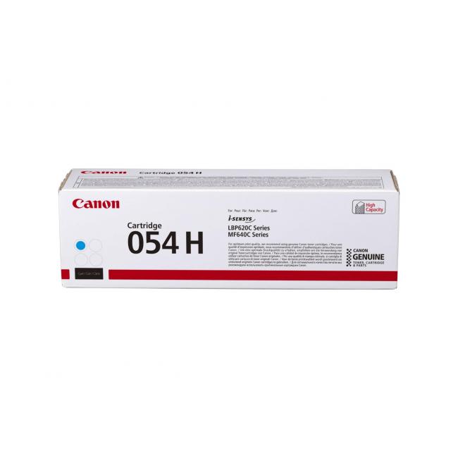 Toner Canon CRG-054H Cyan (2.300 Seiten) für i-SENSYNS LBP621Cw/MF641Cw
