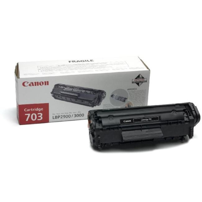 Toner Canon CRG-703 schwarz (2.500 Seiten) für LBP 2900/3000