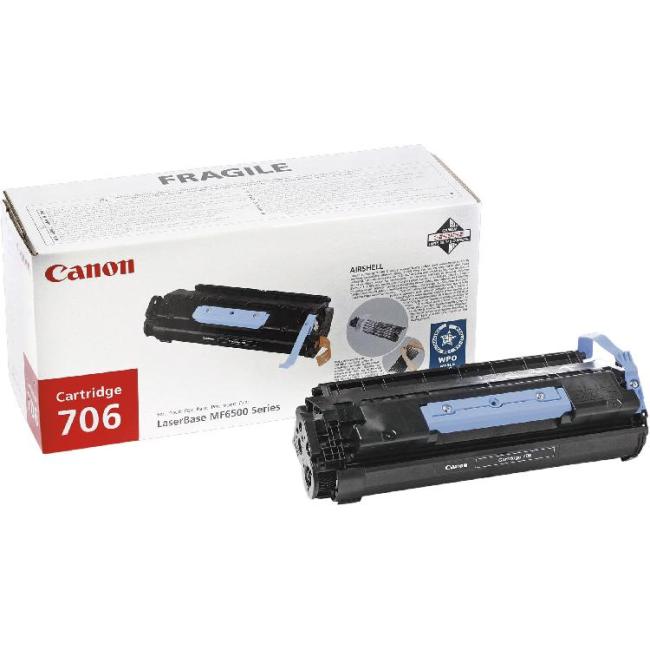 Toner Canon CRG-706 schwarz (5.000 Seiten) für MF 6530/6540PL/6550/6560PL/6580PL