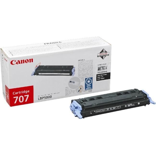 Toner Canon CRG-707 schwarz (2.500 Seiten) für LBP 5000/5100