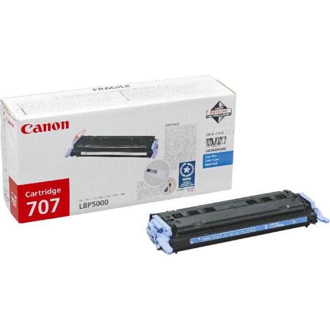Toner Canon CRG-707 Cyan (2.000 Seiten) für LBP 5000/5100