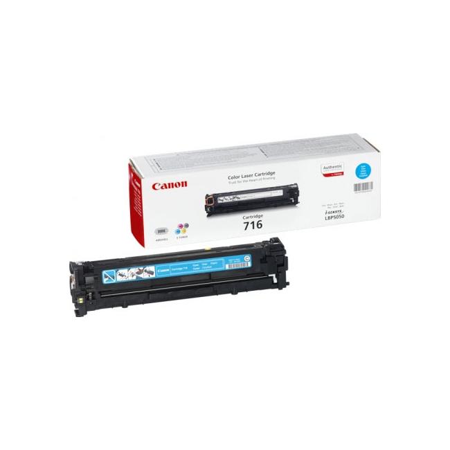 Toner Canon CRG-716 Cyan (1.500 Seiten) für LBP 5050/5050N/MF 8030CN/8050CN