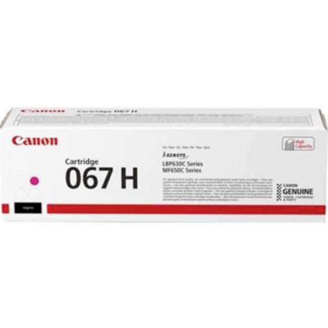 Toner Canon CRG-067H Magenta (2.350 Seiten) für i-SENSYS MF651Cw/655Cdw/657Cdw, LBP631Cw/633Cdw