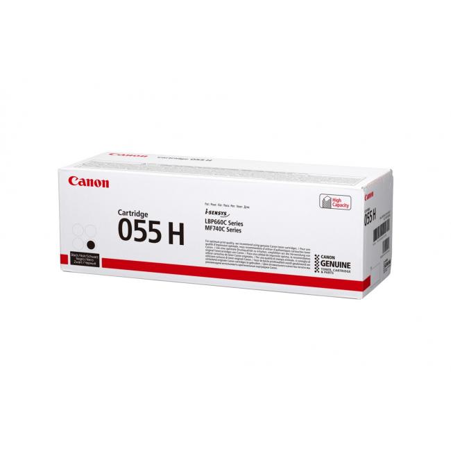 Toner Canon CRG-055H schwarz (7.600 Seiten) für i-SENSYNS LBP663Cdw/ MF742Cdw