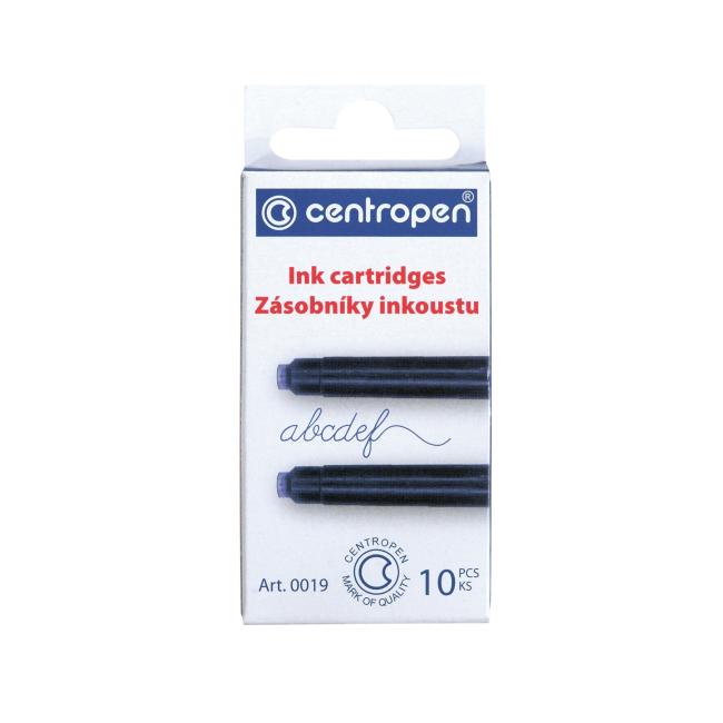 [CE001910] Centropen 0019 Tintenpatronen, 10 Stück