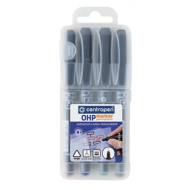 Centropen 2634 S/4S OHP Markerset