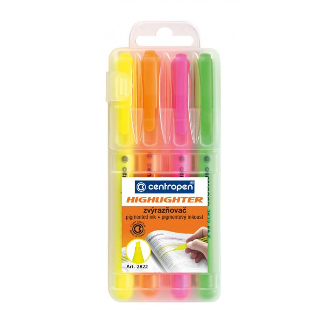 [CE282204] Centropen 2822/4S Textmarker-Set