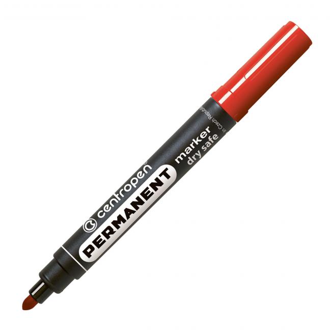 [CE851020] Centropen 8510 Permanentmarker rot