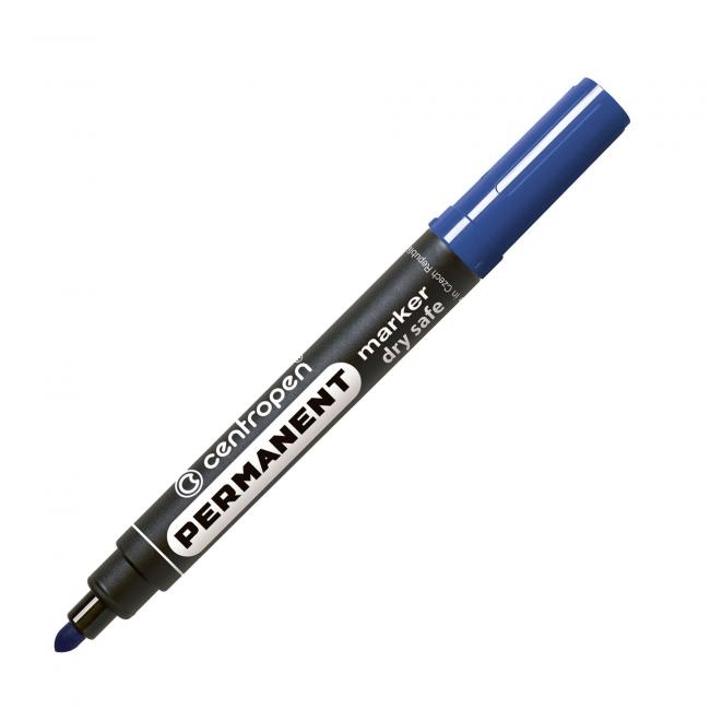 [CE851030] Centropen 8510 Permanentmarker blau