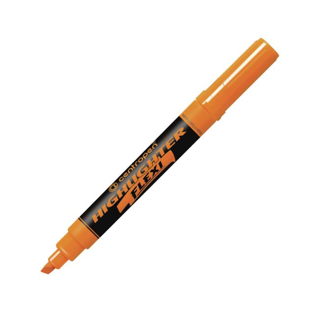 Centropen 8542 Flexi Textmarker orange