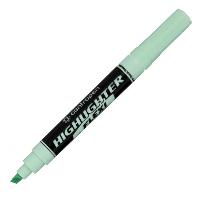 [CE854260] Centropen Textmarker 8542 Flexi Softgrün