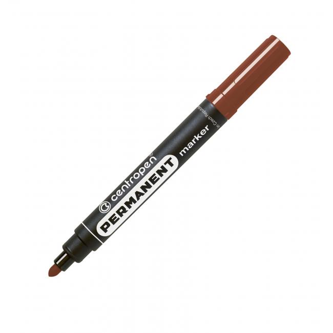Centropen 8566 Permanentmarker braun
