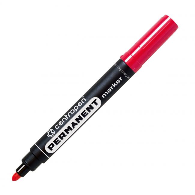 Permanentmarker Centropen 8566 rot