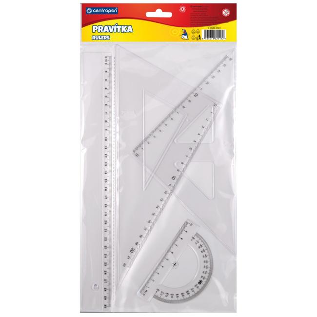 [CE950000] Centropen großes 9500 Lineal-Zeichenset