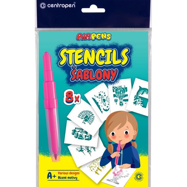 Schablonen für Blasmarker Typ A+