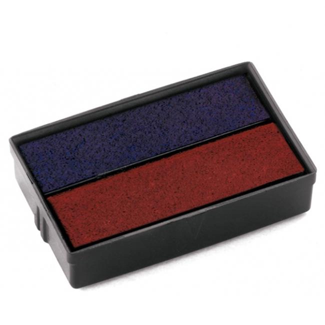 Ersatzpad Colop E/10/2 blau/rot