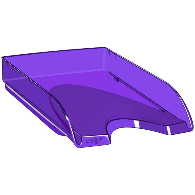 [CP000771] Cep Happy transparente lila Aufbewahrungsbox