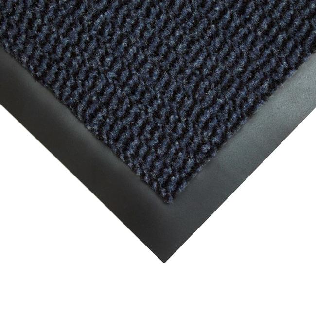 Vyna-Plush Matte 90x150cm schwarz/blau