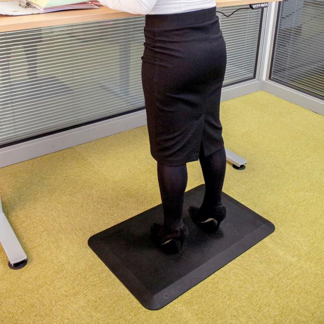 [CP100010] Orthomat Büromatte 50x80cm schwarz