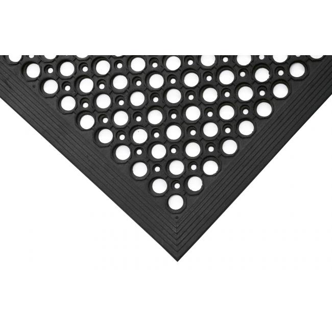 [CP100152] Gummimatte für den Außenbereich Rampmat 80x120cm schwarz