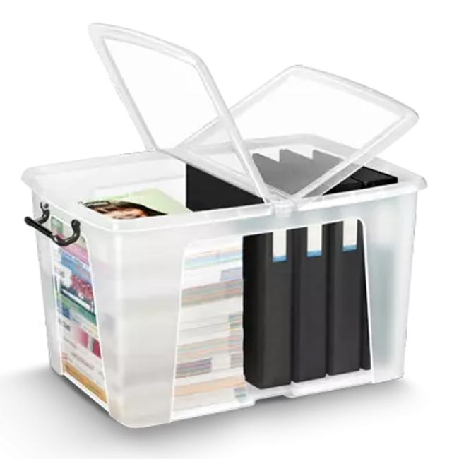 [CP860110] Kunststoffbox mit Deckel, 65 l