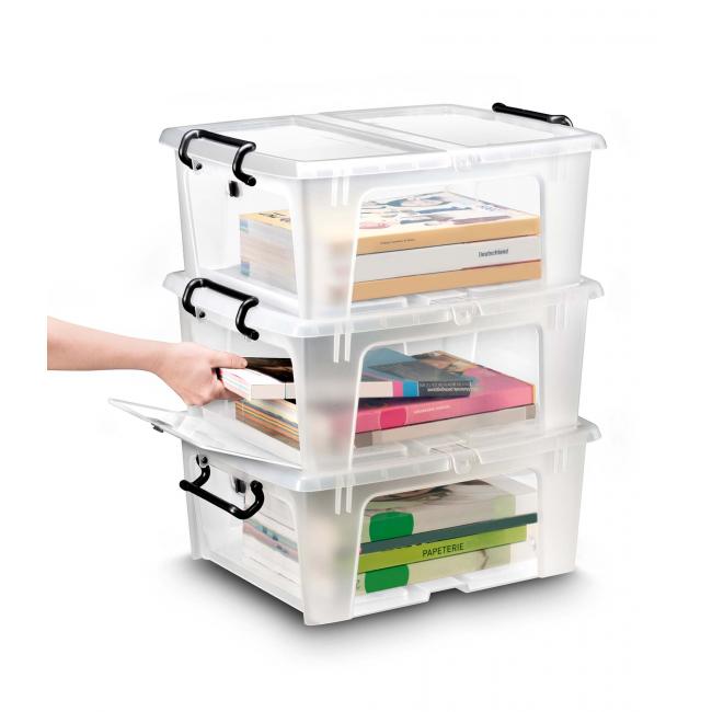 [CP950110] Kunststoffbox mit Frontöffnung, 20 l